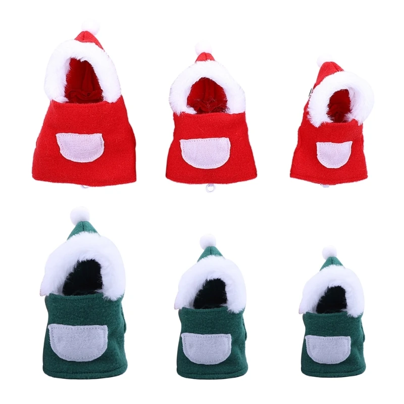 Christmas Bird Clothes Funny Winter Warm Birds Costume for Parakeets Cockatiel Cockatoo Parrot bird clothes