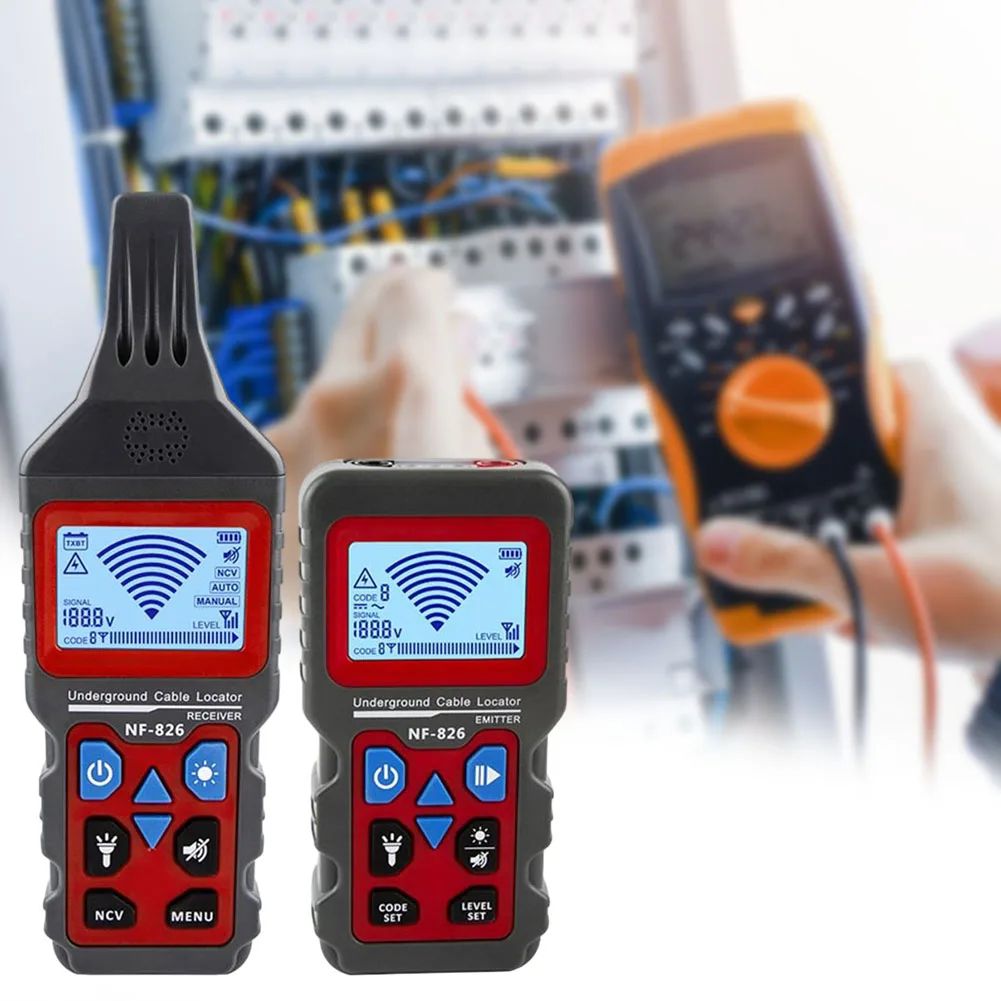 

USB Underground Cable Tester Multifunctional LCD Cable Finder For Home