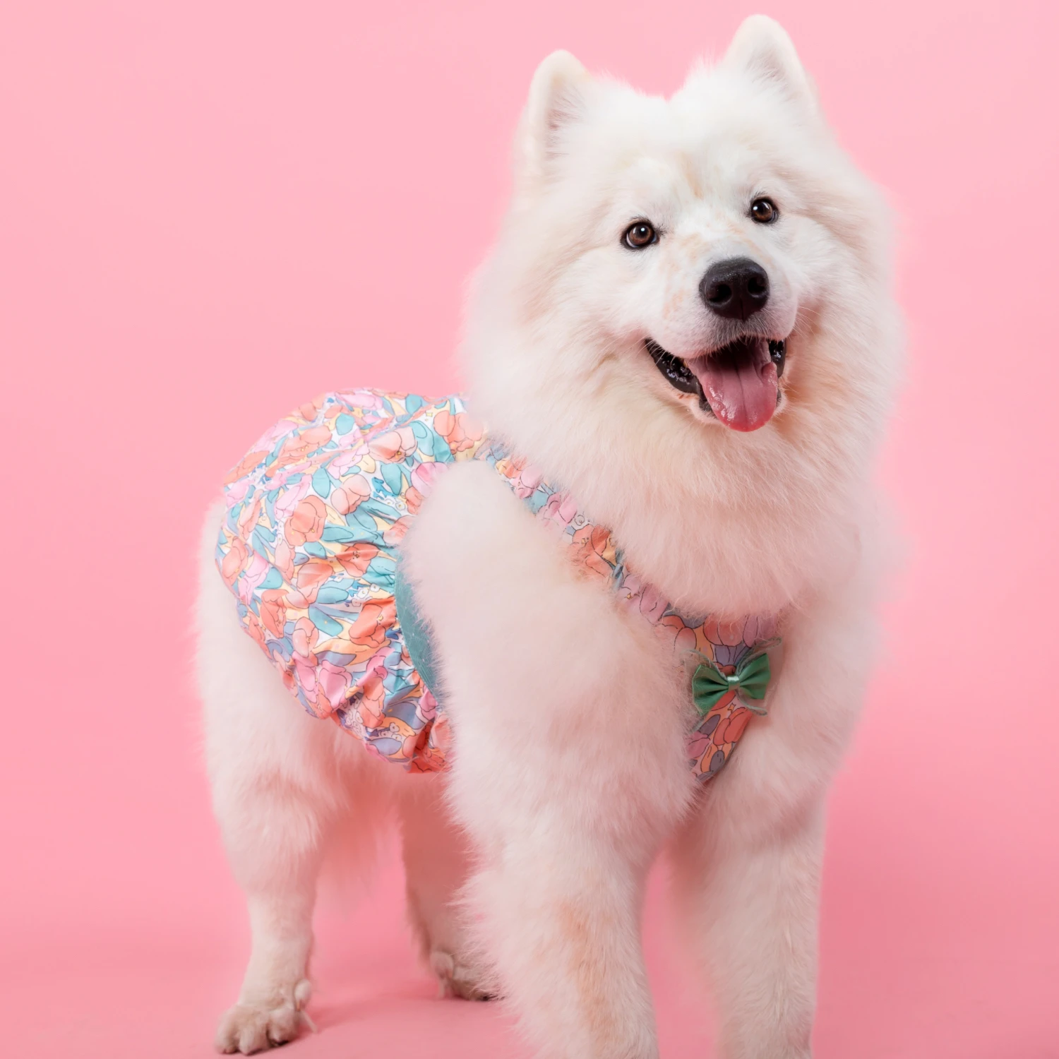 Soft Pet Dog Floral Dress - PeticaDeals