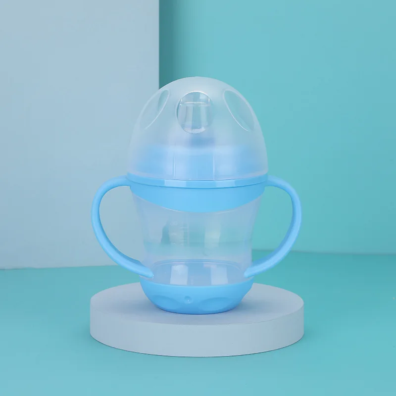 160ML Sippy Cup Leak-Proof Safety Feeding Duckbill Bottle Kids Baby Training Drinking Bottles Cups Infant Water Milk Bottle