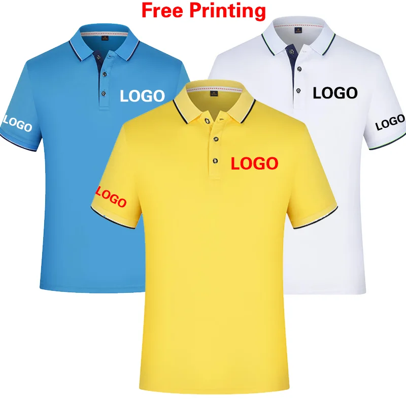 Quick-drying work clothes, custom polo shirts, company lapel printed logo, advertising shirts, embroidered logo work clothes 8 Sa0f9be36c74f47dbb205374639c4036co