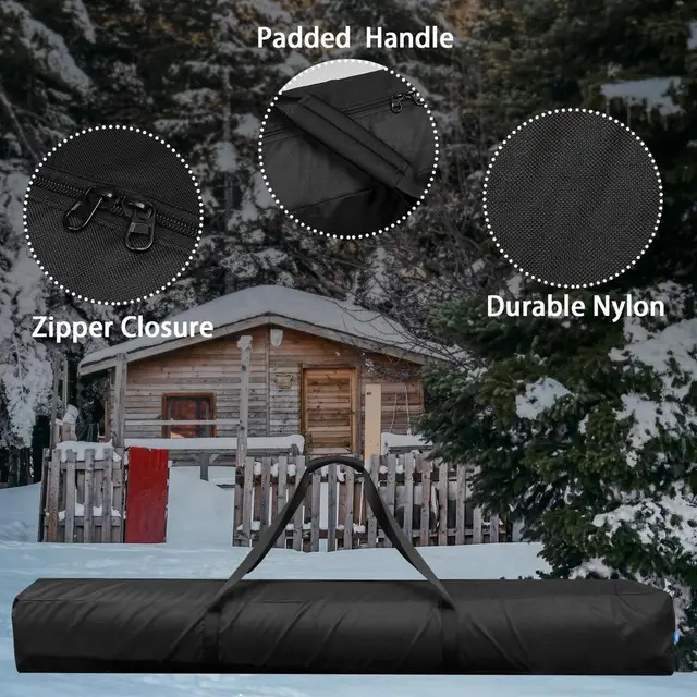 Sac De Transport Pour Parasol De Plage/terrasse - Tissu Oxford - 150x20x20cm - Bretelles Rembourrées