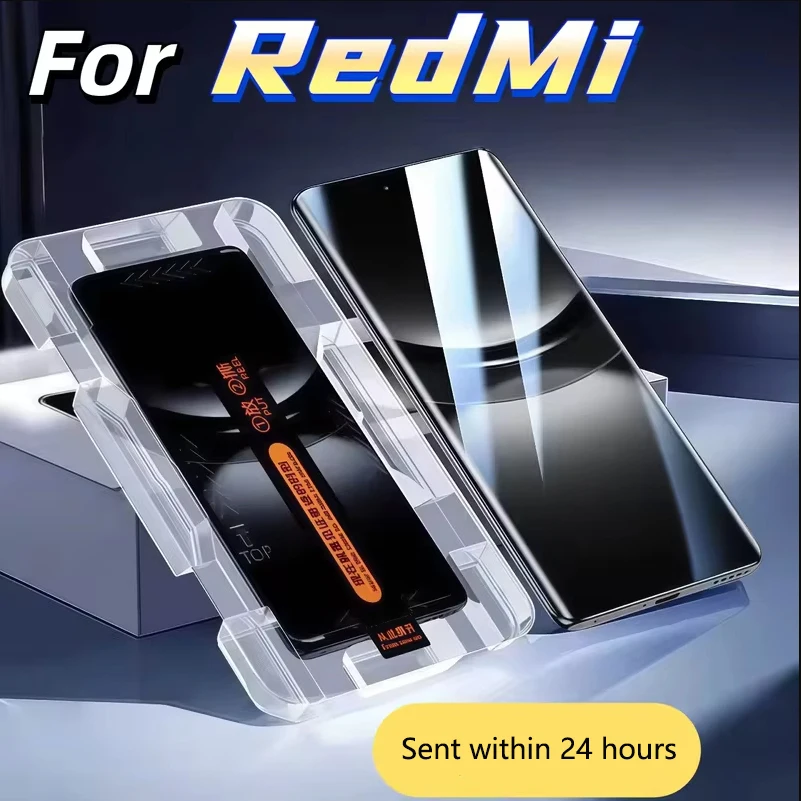 Premium Privacy Tempered Glass Screen Protector with Auto Install Kit - Anti-Spy Technology for Ultimate Screen Security