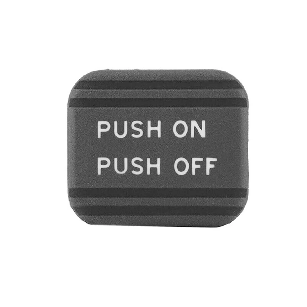 

Car Parking Brake Pedal Pad Auto Parts Black Car Accessories Front Pad Cover Push-On Replacement 47120-S0X-003