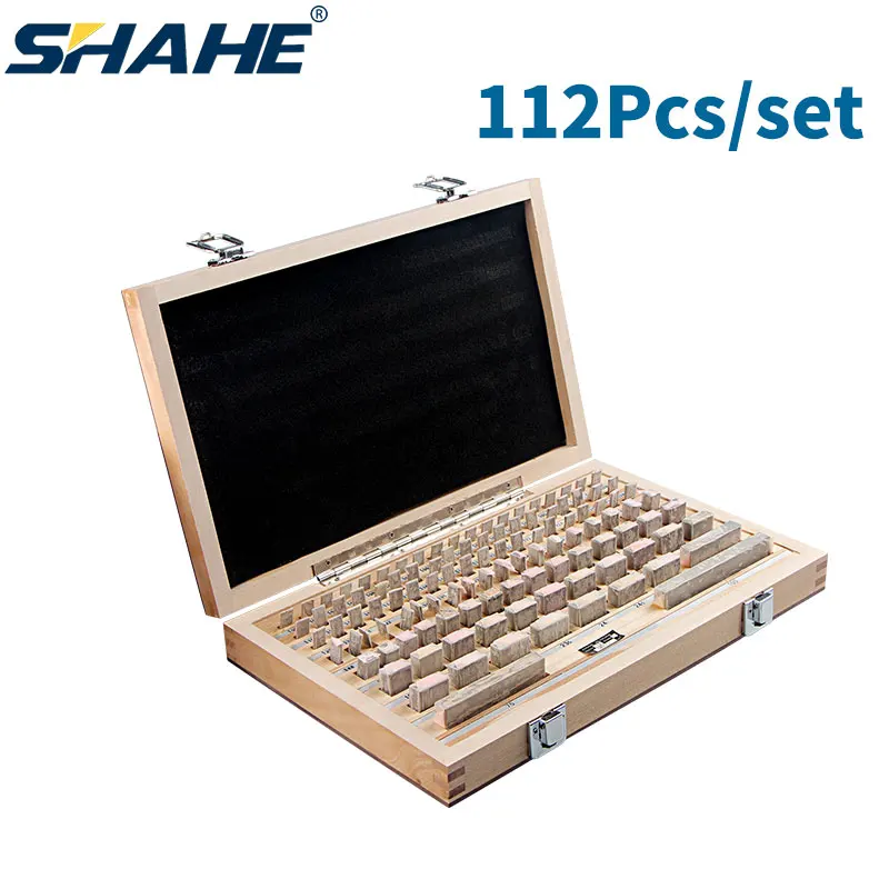 112Pcs/Set 1 grade 0 grade Inspection Block Gauge Test Caliper Blocks