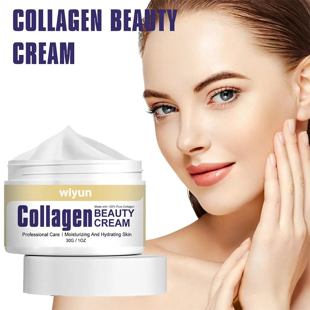 

Collagen Wrinkle Removal Cream Fade Fine Lines Firming Improve Moisturizing Puffiness Care Lifting Anti-aging Beauty Tighte S5T0