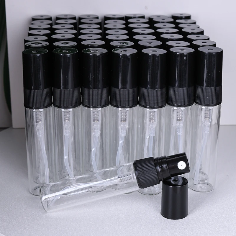 Premium Quality 5ml Glass Spray Bottle - Mini Portable Perfume & Essential Oil Container