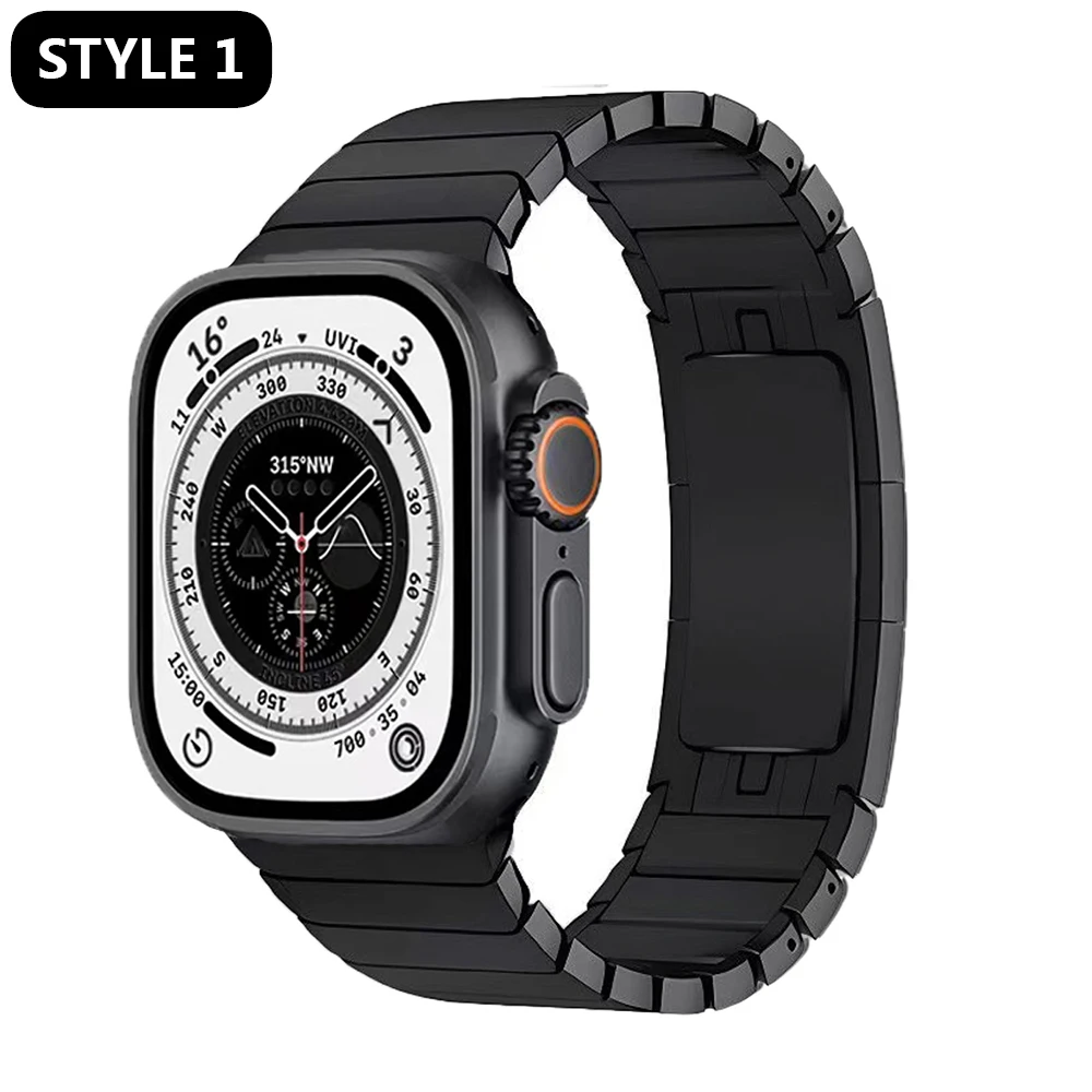 Sleek Metal Bracelet Strap