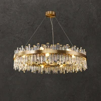 Luxury Modern K9 Crystal Chandelier Creative and Minimalist Living Room Light Bedroom Light high-end kKitchen iIsland Chandelier 1