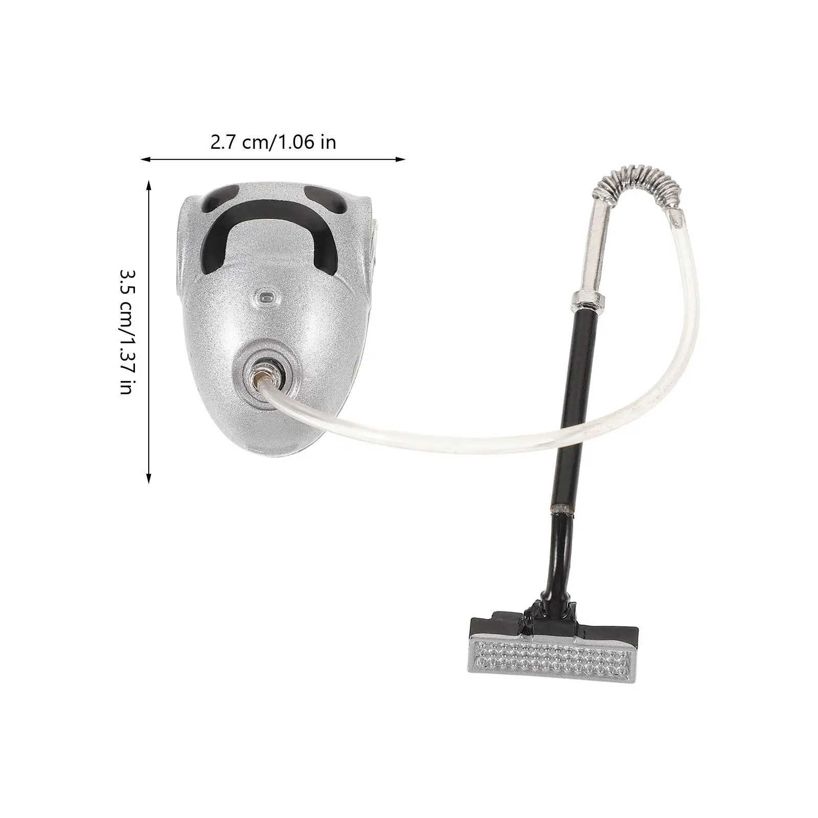 미니 실물형 먼지 제거기, 가정용 정교한 시뮬레이션 장치, 홈 데코 및 청소 연습용