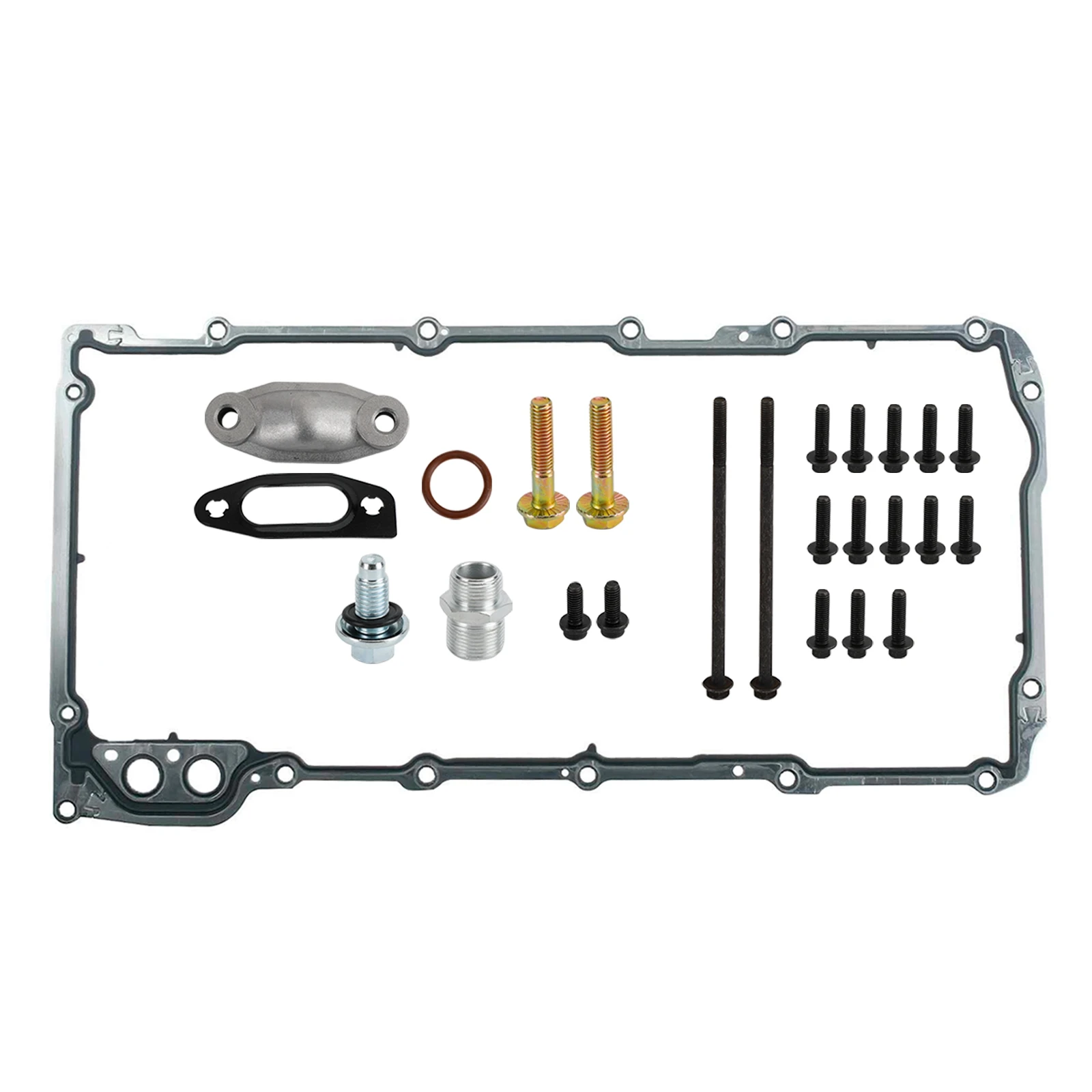 Topteng Swap Oil Pan Retrofit Kit Low Profile 302-2 81073 LS1 LS2 LS3 4.8L 5.3L 6.0L 6.2L Rear
