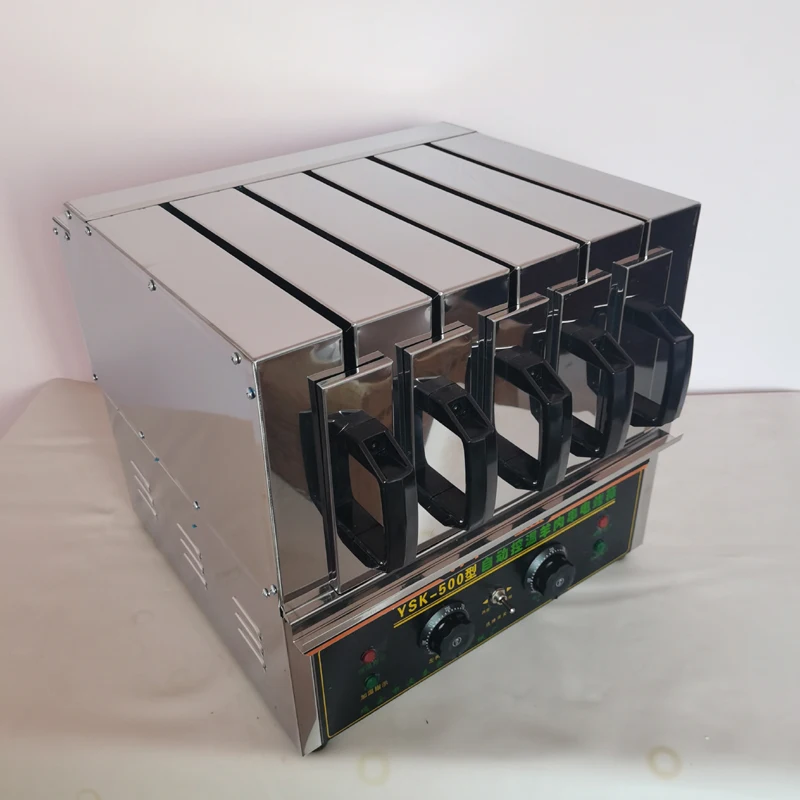 Stainless Steel Electric Smokeless Kebab Machine Bbq Meat Rotary Kebab Skewer Grill Making Maker
