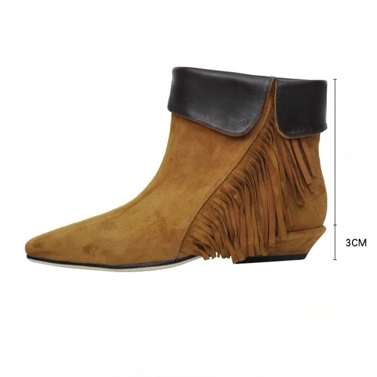 Handmade Genuine Leather Western Boots Detail 2