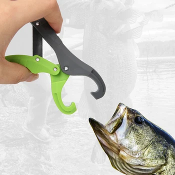 Fishing Floating Gripper 12.5cm Fish Lip Gripper Grip Bass Trout ABS Fishing Pliers Gear Controller Portable Fishing Tool Tackle 3