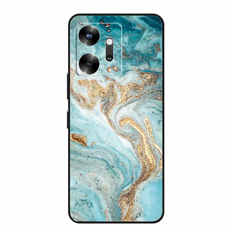Marble Soft TPU Silicone Shockproof Phone Case - Protective Coque Cover