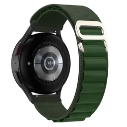 Versatile 22mm Nylon Loop Strap for Smartwatch Sport Wristband Replacement (Green)