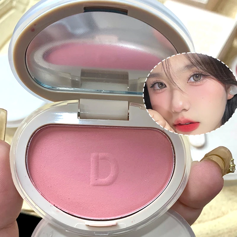 DaimAnpu monochrome honey powder powder blusher, high gloss, natural brightening, rouge setting, powder blusher cream - Image 5