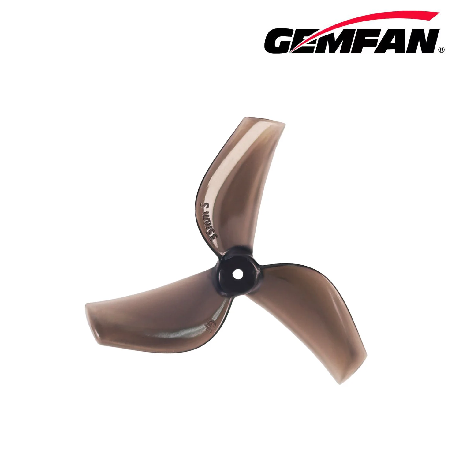 ใบพัดโดรน Gemfan 35S-3 วัสดุ PC สีสวย สำหรับ Tiny Whoop