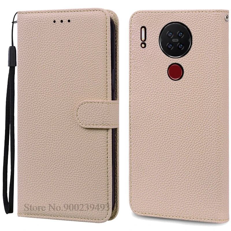 Elegant Leather Flip Wallet Phone Case with Bumper Protection