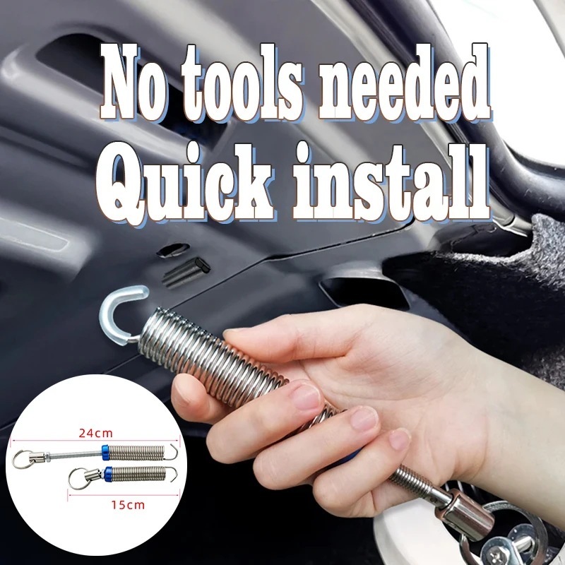 Automatic Car Trunk Lid Lift with Adjustable Metal Spring Mechanism