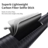 aMagisn 3M Invisible Selfie Stick , Carbon Fiber Extended Monopod 118" Long Pole for Gopro Max Insta360 X2 X3 X4 Accessories 3