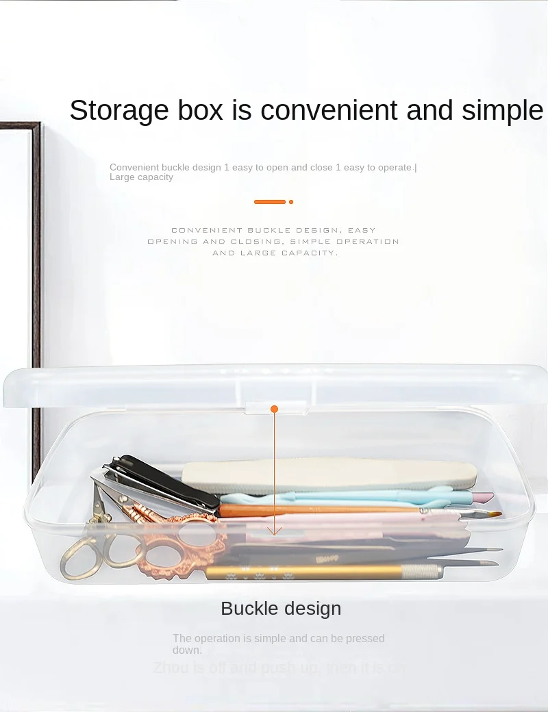 Description Picture 6 of itemNail Art Tool Sterilizing Tray Clear Dustproof Organizer Storage Case Disinfection Box for Manicure Tool Tweezers Salon