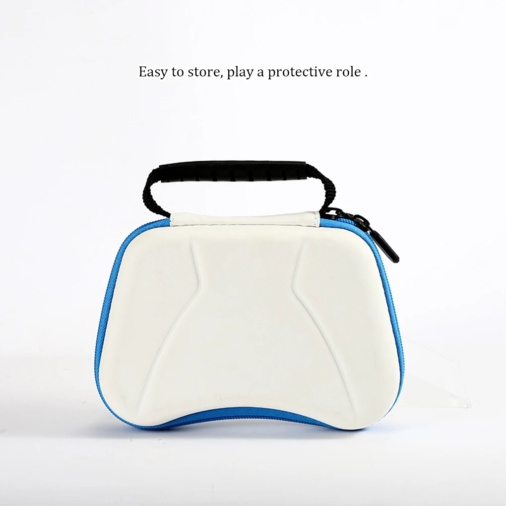 

EVA PU Game Console Joystick Storage Box Protective Solid Color Data Cable Controller Case Container Accessories