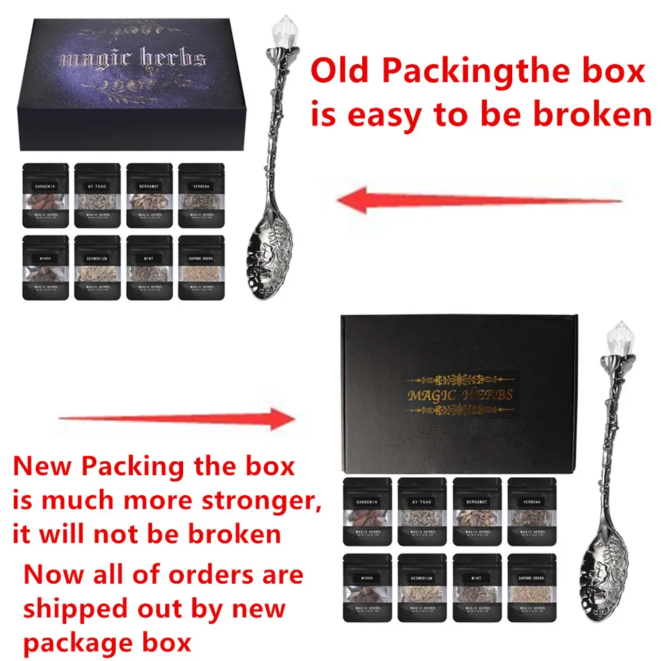 NCKIHRKK Kit Sorciere Fournitures De Sorcellerie Wicca Candle Agiques