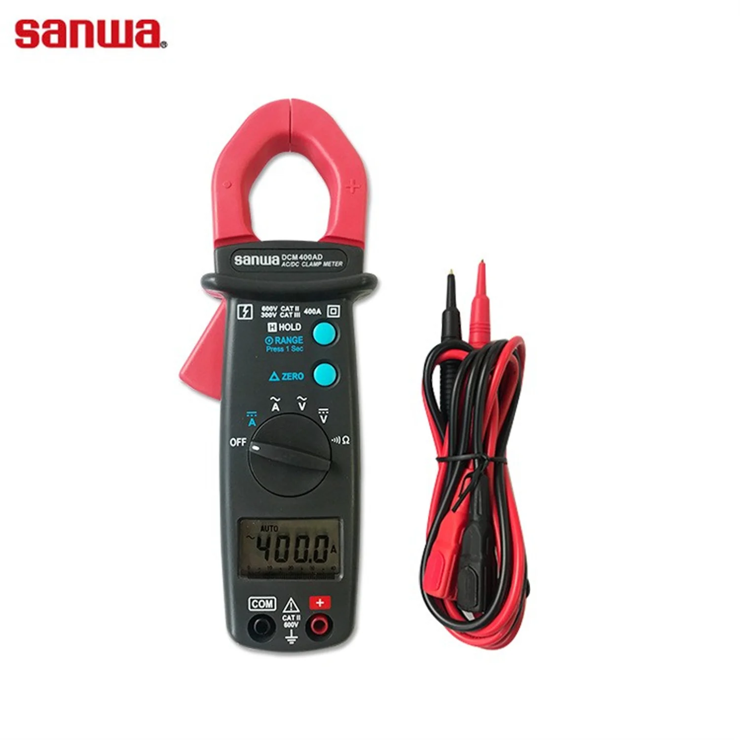 Sanwa DCM400AD Suitable for automotive maintenance  DMM functions AC/DC  400A Clamp Meters AliExpress