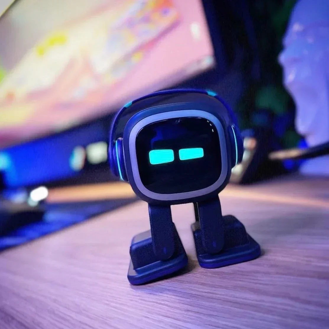 Emo Smart Robot Emopet Intelligent Voice Emotional Ai Interaction Accompany Children's Electronic Pets Desktop Decoration Toys