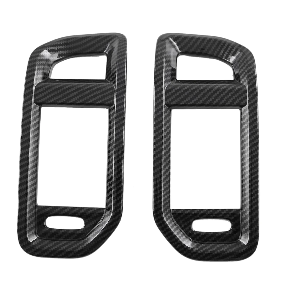 

1Pair Dashboard Front Side Air Vent Trim Cover for Dodge RAM 1500 TRX T-REX 2023- Car Interior Air Outlet Frame Stickers