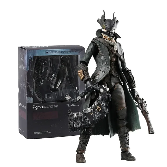Bloodborne The Old Hunter Figma 367-DX Action Figure Model Toy