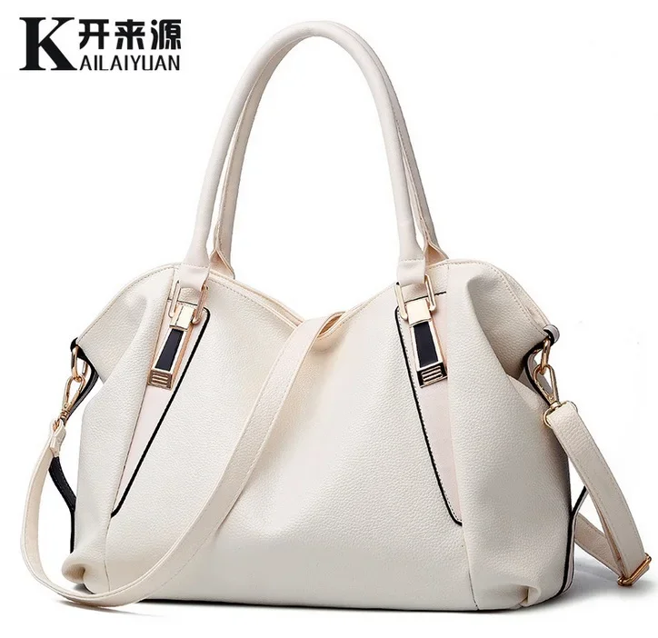Ladies bag new fashion designer women pu handbag, high quality shoulder bags tote bag 6 color