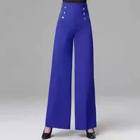 High Waisted New Dance Pants For Women Social Dance Wide Leg Pants Slimming And Versatile Dance Pants Womans Bottoms - Image 3