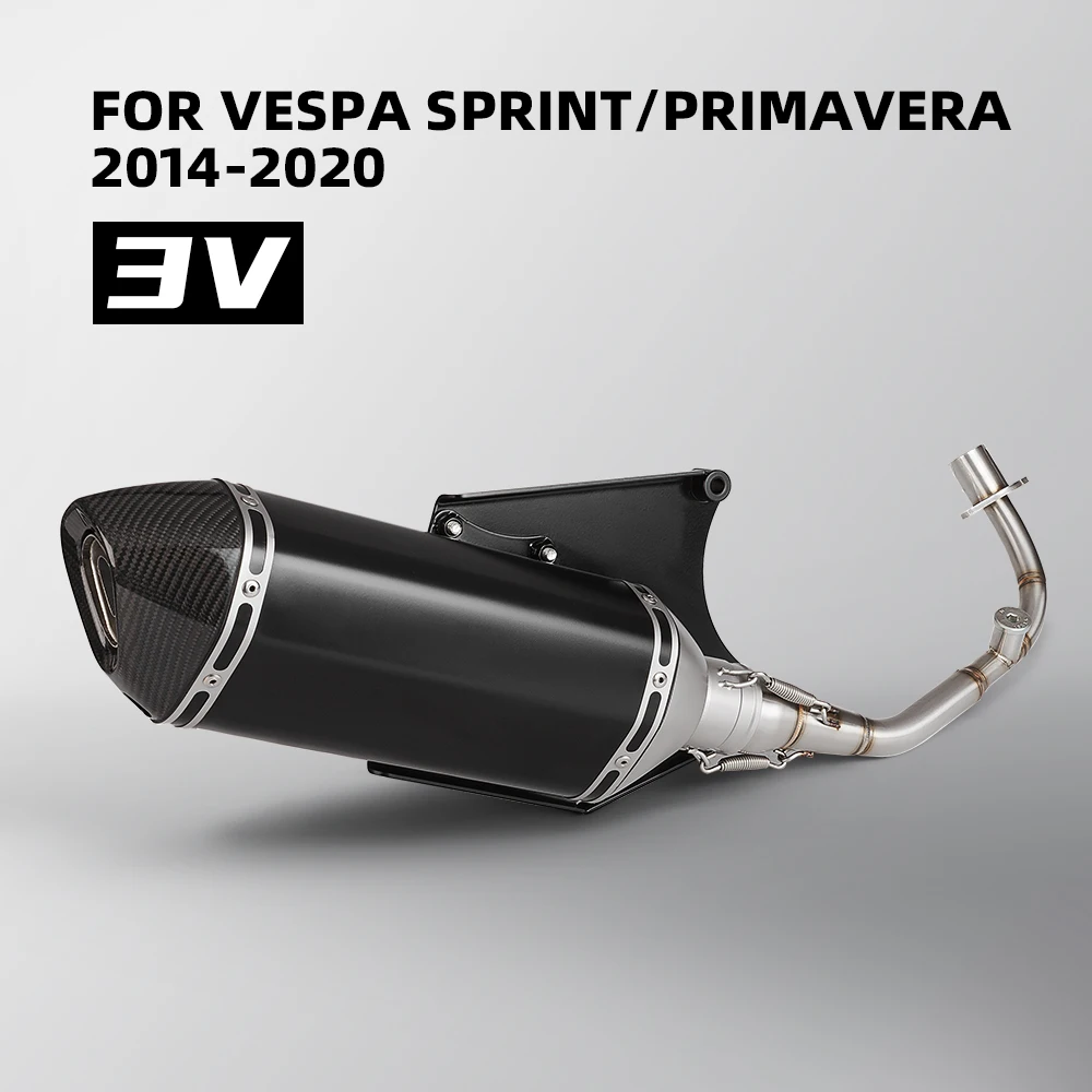 

For Vespa 150 sprint Primavera Motorcycle Exhaust Muffler Modified Pipe Connection Middle Tube Link full exhaust muffler styem