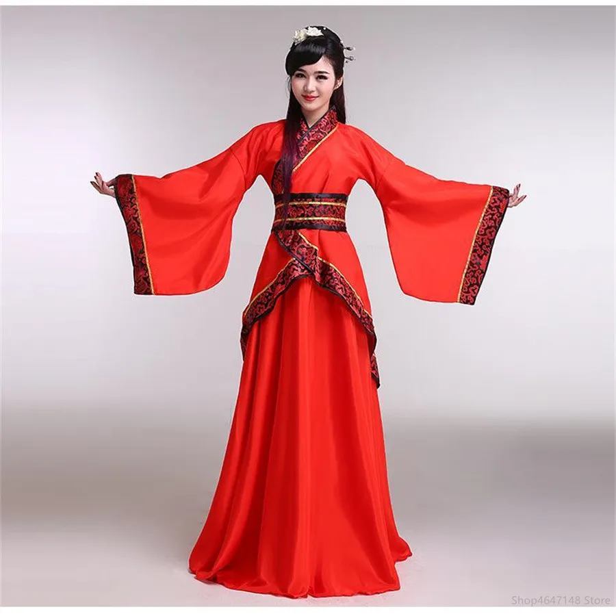 

Hanfu Women Tang Chinese Fairy Dance Costumes Skirts Opera Students Ancient Graduation Ceremony Tradicional China Hombre Girls