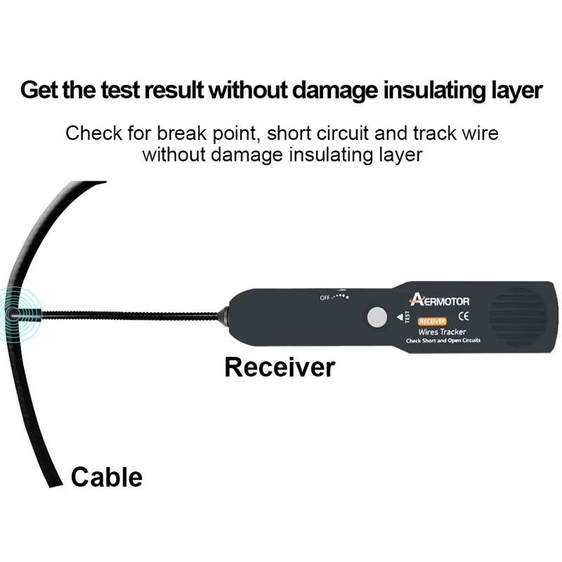 Automotive Short Cable Tracker & Open Wire Finder Universal 6-42V DC Find Car Short Circuit Wire circuit detector circuit tester