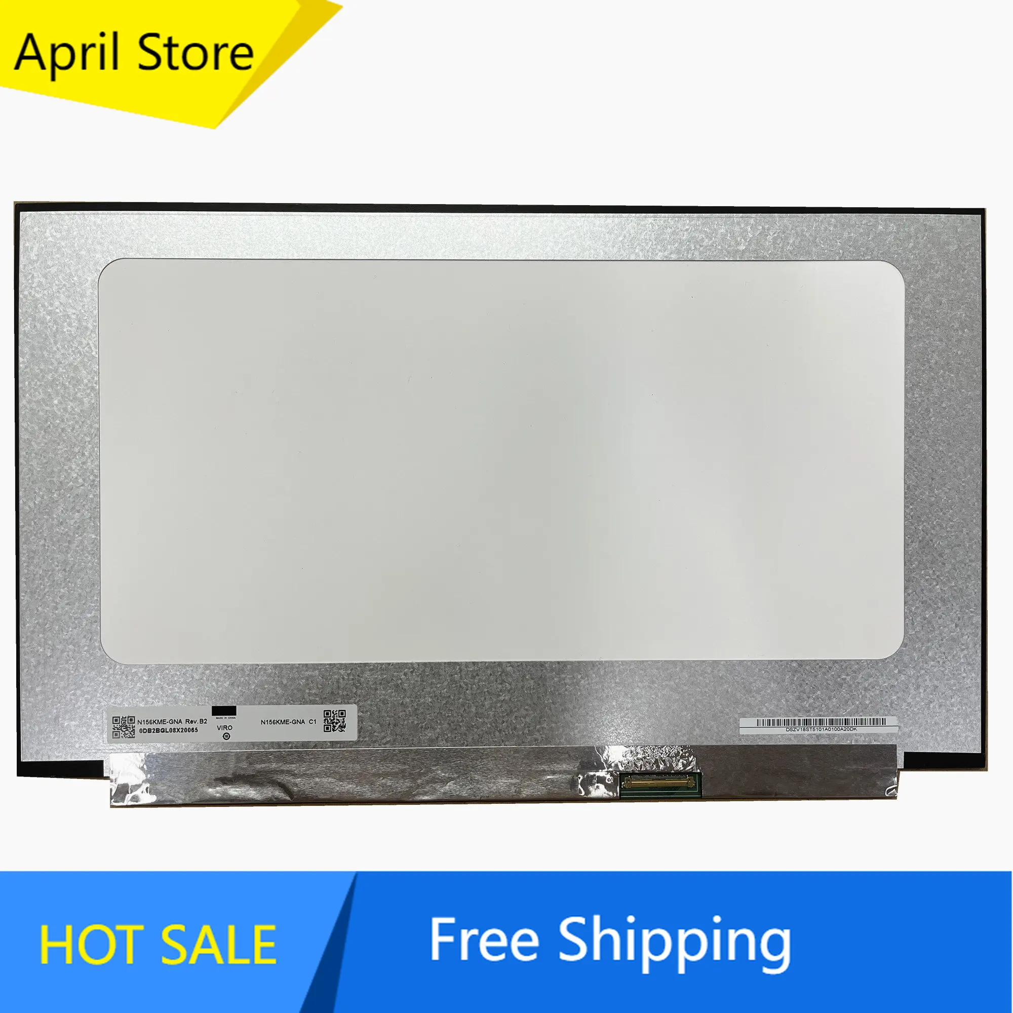 

N156KME-GNA fit NE156QHM-NY1 NY2 15.6" Laptop LCD Screen 2560*1440 EDP 40 Pins