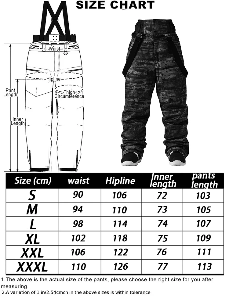 Baggy Warm Snow Pants Men Outdoor Sports Windproof Waterproof Breathable Adult Skiing Pant Loose Snowboarding Winter 7 Sa0fc7f94cde94418a20d8ce8e8dcfd58L