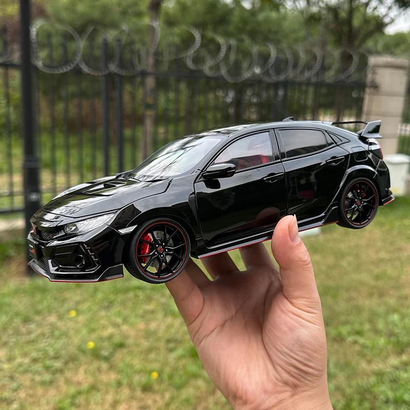 AUTOart 1:18 FOR HONDA CIVIC TYPE R FK8 2021 Car Model Alloy