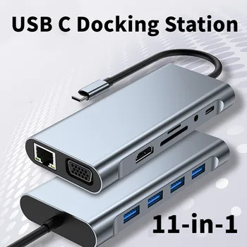 USB C Docking Station 11-in-1 Cameroon
