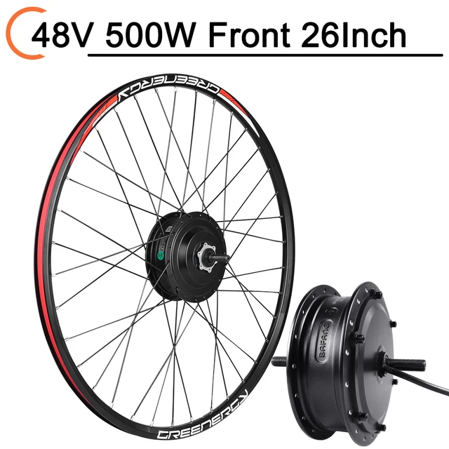 Bafang 48v 500w Electric Bicycle Gear Front Hub Motor Rear Wheel Drive  Ebike Conversion Kit Cassette Freewheel Engine E-bike Kit - Electric  Bicycle Motor - AliExpress