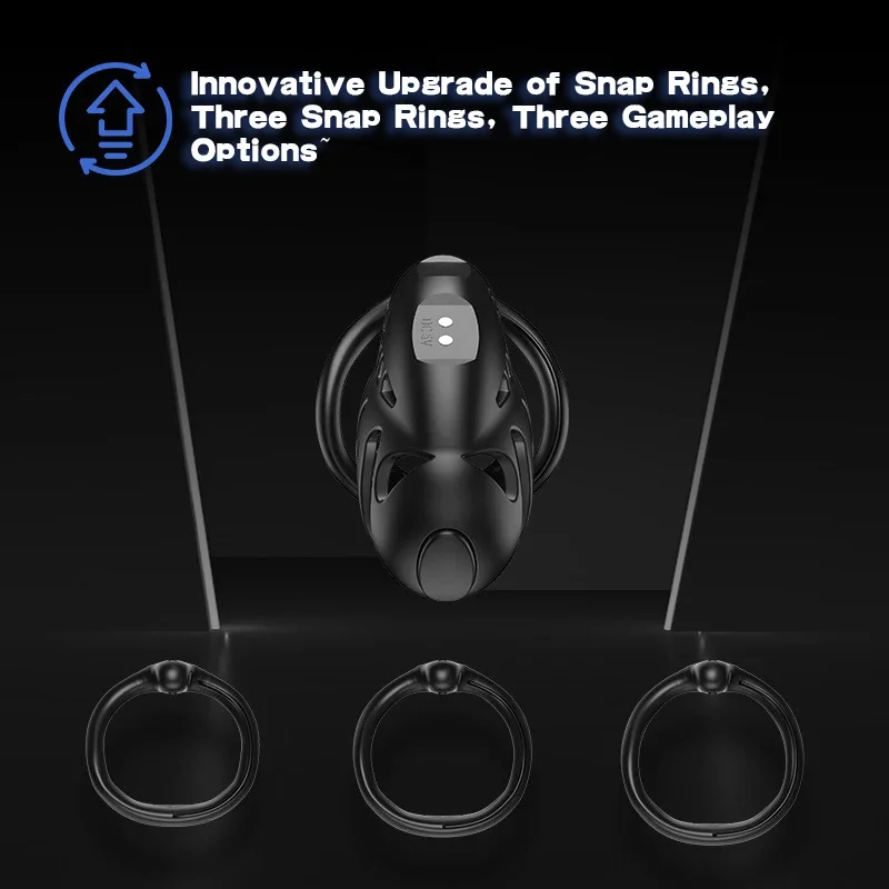 Penis Chastity Cage Male Chastity Cage Electric Shock Remote Control With Urethral Blockage