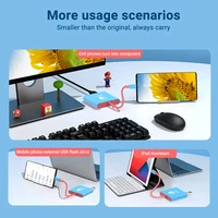 3 In 1 USB C HUB Type C to HDMI 4K with PD 100W Fast Charging USB 3.0 Docking Station for Switch MacBook Laptop Computer Phone - Image 6