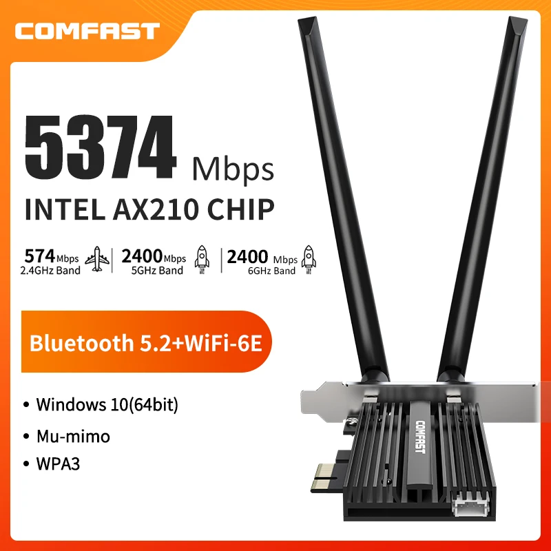 CF-AX210-PRO-5374Mbps-PCI-e-Desktop-Nirkabel-untuk-Kartu-Intel-AX210 ...