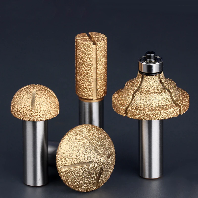 

Livter Durable Milling Cutter For Stone Trimming Diamond Ball Nose Shape Chamfering Tools