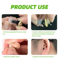 Sound Amplifier Invisible Hearing Aid A Mini And Portable Hearing Aid CIC in Deafness Machine For The Elderly Xmas Gift Christma - Image 3