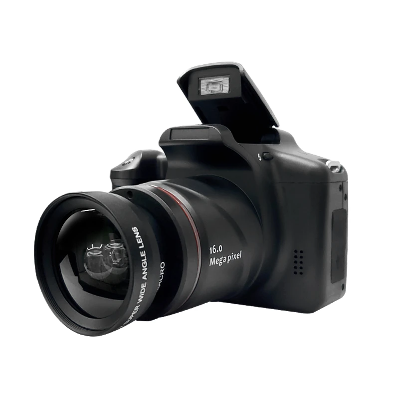 16 Million New Wide Angle Lens HD Home Retro Digital Camera-in-Telephoto Selfie Travel Camera