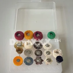 Comprehensive 18 - Piece Polishing Kit for Multi - Stage Cleaning and High - Gloss Finishing (18PCS HP1801)