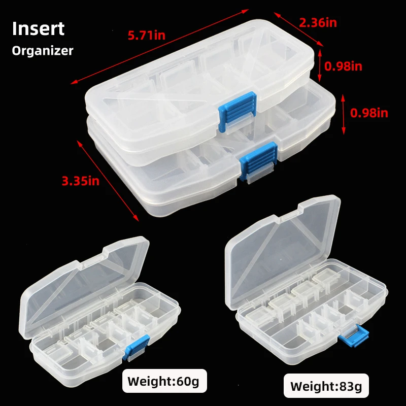 Electronic Parts Plastic Tool Box Wall Hanging Screw Classification Component Organizer Hardware Tool Storage Box Jewelry Case soft tool bag Tool Storage Items